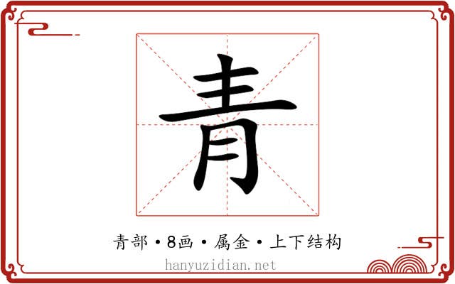 青