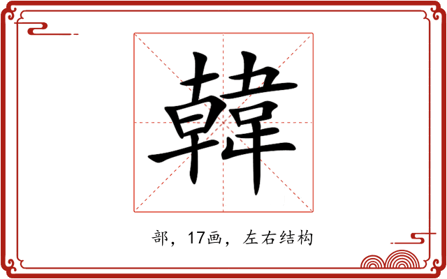 韓 韓