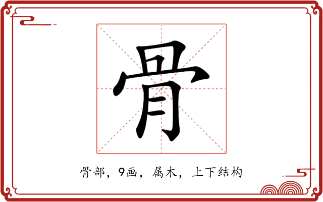 骨 骨