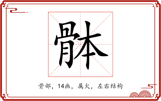 骵 骵