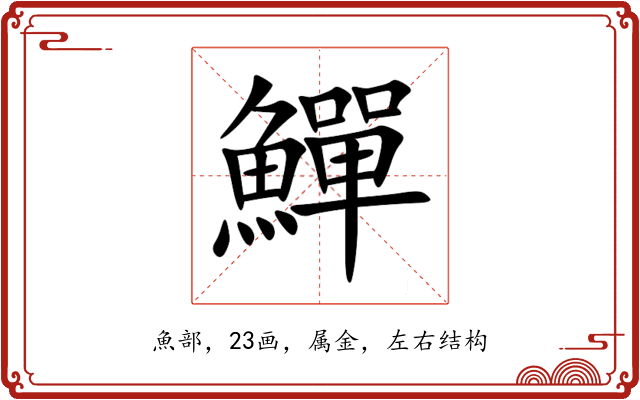 鱓 鱓