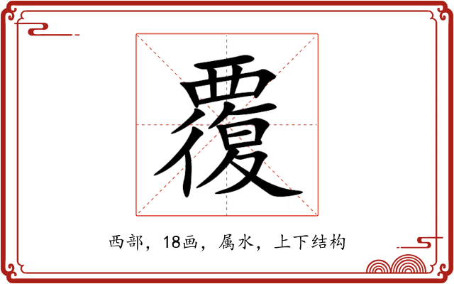 覆