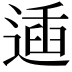 𨔨